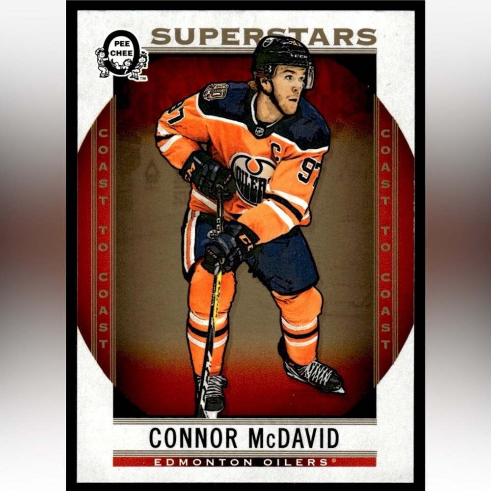 Connor McDavid 2018/19 O-Pee-Chee Edmonton Oilers Hockey Card